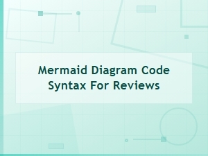 Mermaid Diagram Code Syntax Review: Features, Examples and Comparison Guide